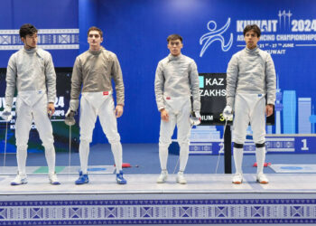 Қазақстандық сабляшылар Азия чемпионатында қола алды