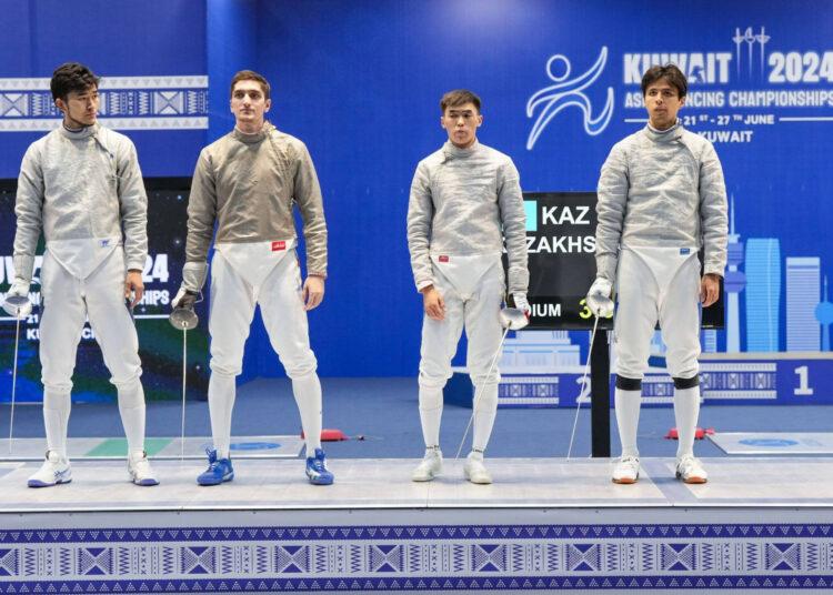 Қазақстандық сабляшылар Азия чемпионатында қола алды