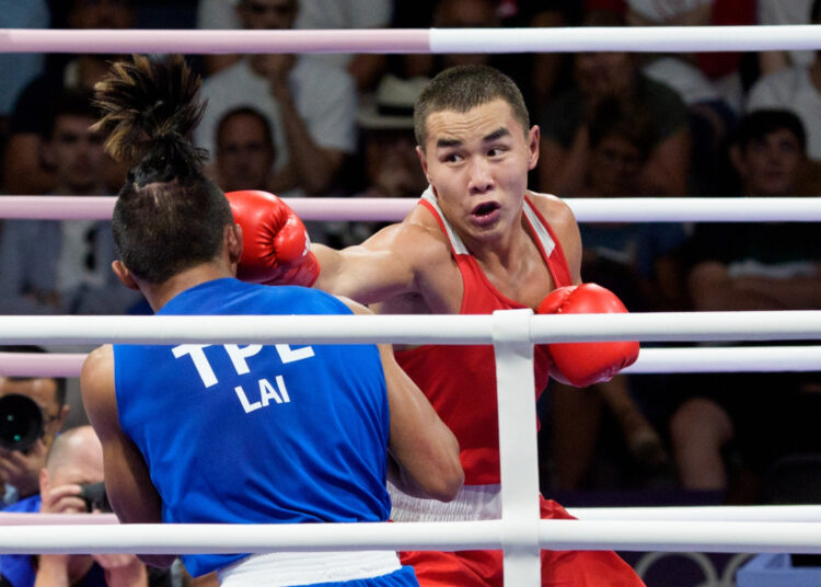 Мұхамедсабыр Базарбайұлы бокстан Париж Олимпиадасының ширек финалына өтті