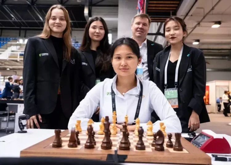 Қазақ қыздары шахмат Олимпиадасында күміс жүлдегер атанды