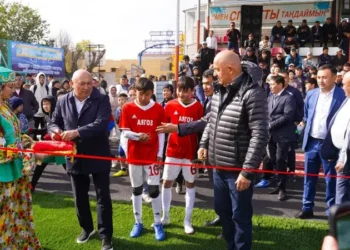 «ALAÑ» жобасы: Аягөз орталық стадионы күрделі жөндеуден өтті