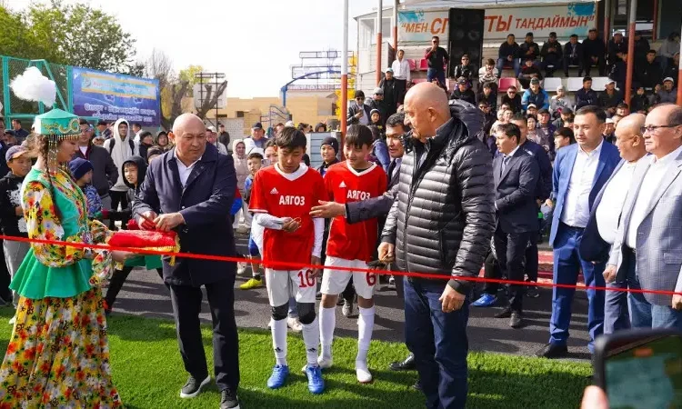 «ALAÑ» жобасы: Аягөз орталық стадионы күрделі жөндеуден өтті