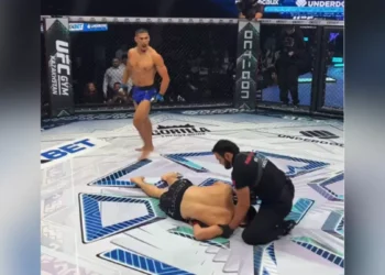 Өзбек спортшысы қазақ файтерін бір соққымен сұлатып салды