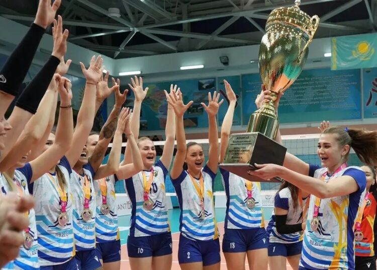 Волейболдан «Жетісу» клубы суперкубокты жеңіп алды