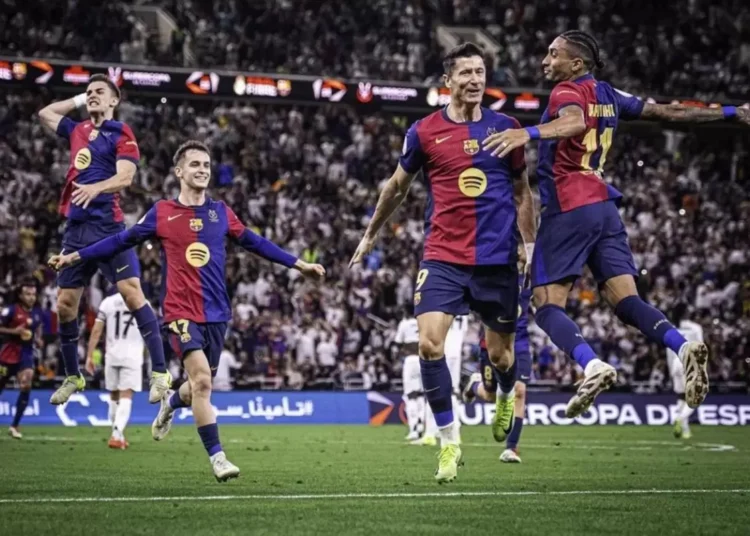 «Барселона» Испания Суперкубогының финалында «Реалды» ойсырата жеңді