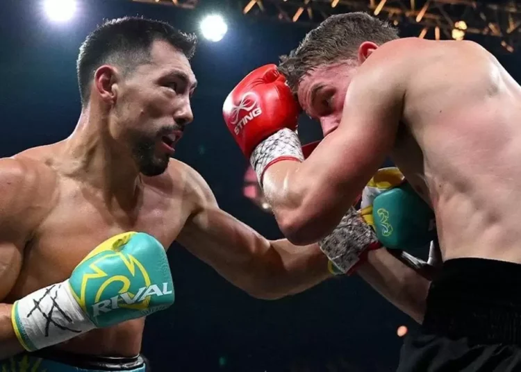 Жәнібек Әлімханұлының нокауты жанкүйерлерді тәнті етті