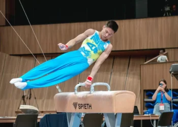 Гимнаст Зейнолла Ыдырысов Германияда алтынға қол жеткізді