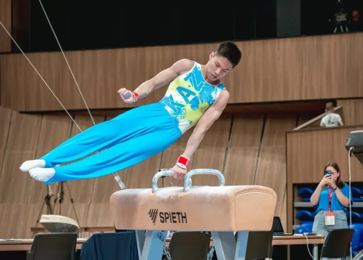 Гимнаст Зейнолла Ыдырысов Германияда алтынға қол жеткізді