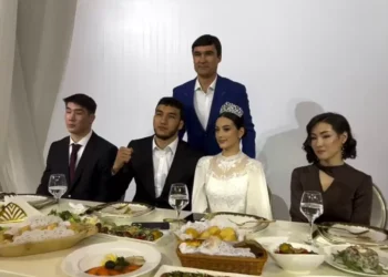 Ризабек Айтмұқан үйлену тойын өткізді