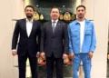 Әйгілі боксшы Амир Хан Астанада Мерей Ақшаловпен кездесті