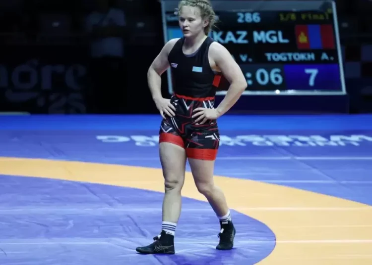 Ресейден келген легионер балуан Қазақстан атынан күресіп жеңіліп қалды