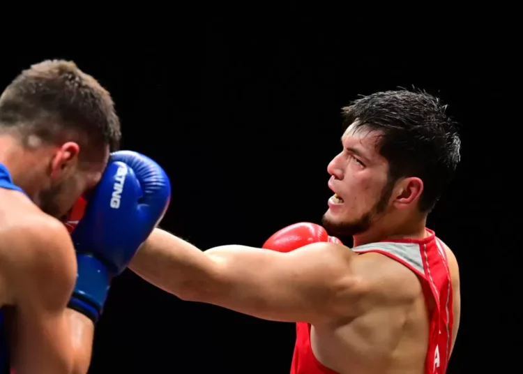 Махмұд Сабырхан қарсыласын нокаутқа түсіріп, 1/4 финалға өтті