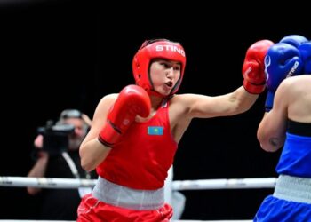 Карина Ибрагимова жарыс жолынан шығып қалды