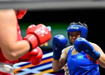 Карина Ибрагимова жарыс жолынан шығып қалды