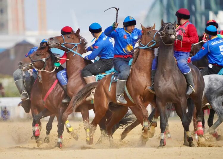 Қырғызстанда өтетін көшпенділер ойыны тізіміне қазақтың көкпары енді