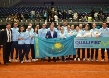 Теннистен Қазақстан құрамасы әлемдік рейтингіде 7-орынға көтерілді