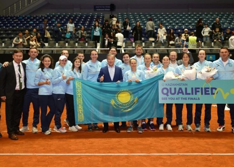 Теннистен Қазақстан құрамасы әлемдік рейтингіде 7-орынға көтерілді