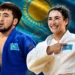 Елдос Сметов пен Абиба Әбужақынова Қытайда ел намысын қорғайды
